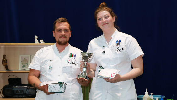 Mike olsen og Cecilie Svanekær Christensen vinder regionsmesterskaberne i Skills for anden gang.